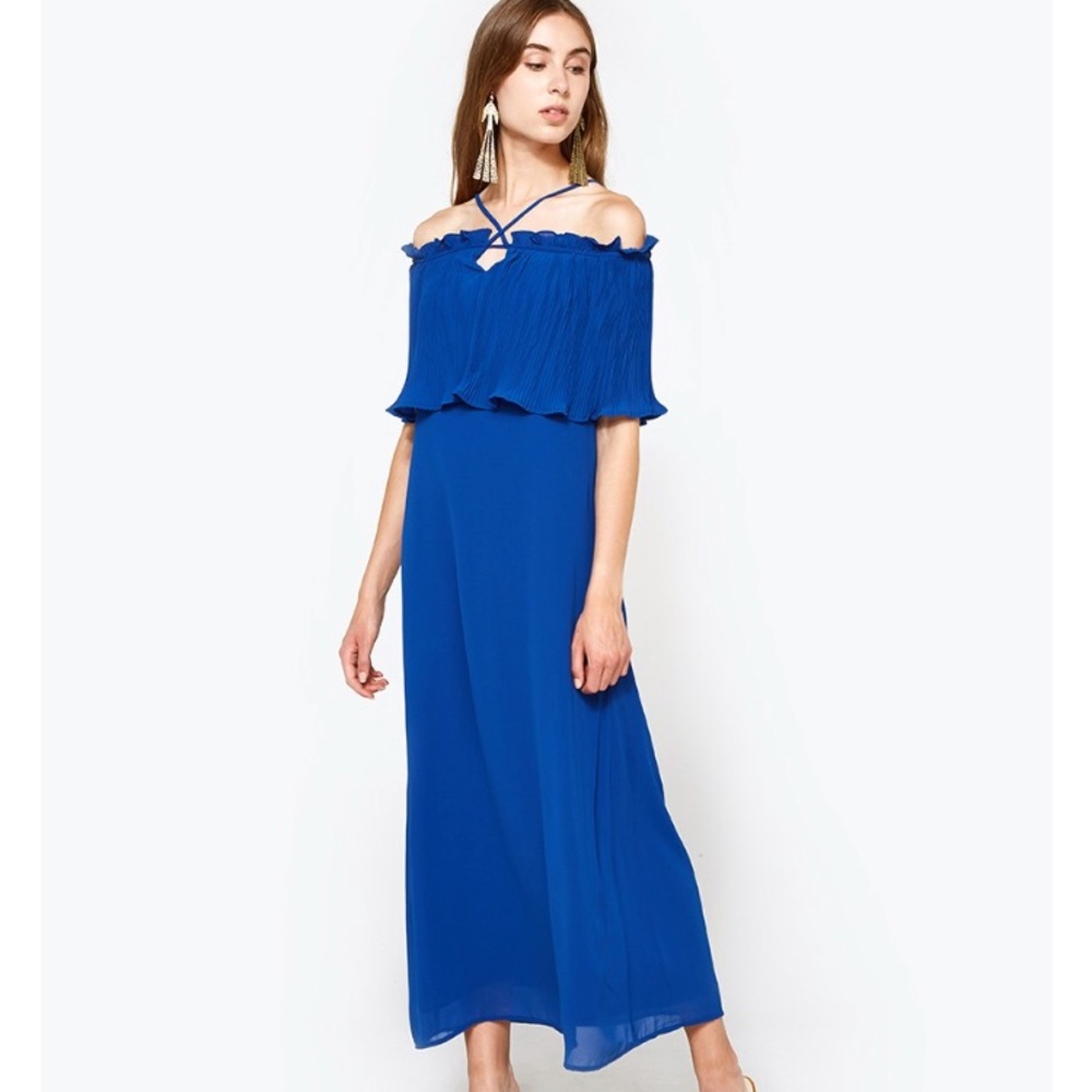 NWT Farrow Maxi Dress—Royal Blue